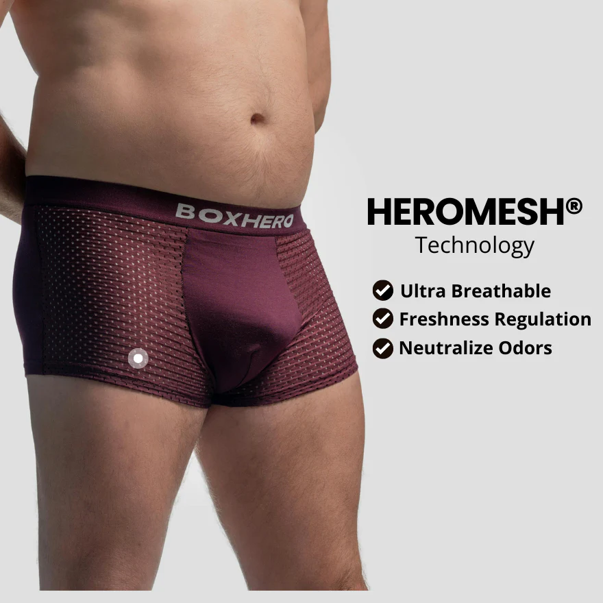 3-Pack Black 1.0 - PREMIUM BAMBOO FIBRE BOXER SHORTS - Image 3
