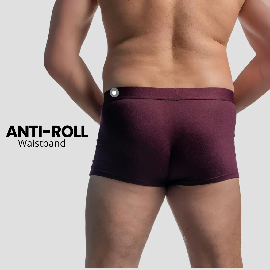 3-Pack Black 1.0 - PREMIUM BAMBOO FIBRE BOXER SHORTS - Image 4