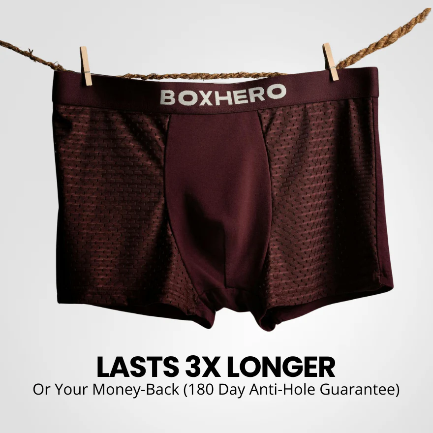 3-Pack Black 1.0 - PREMIUM BAMBOO FIBRE BOXER SHORTS - Image 5