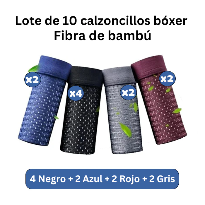 CALZONCILLOS BÓXER DE FIBRA DE BAMBÚ - COMODIDAD DURANTE TODO EL DÍA - Image 11